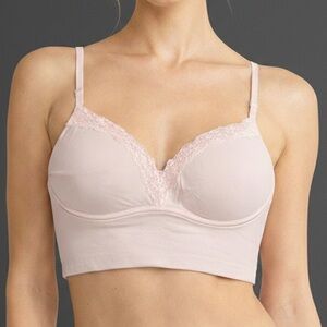 Victoria's Secret Soft Pink Lace Bralette